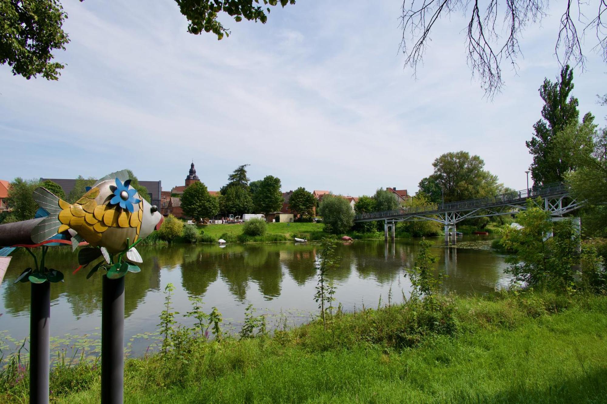 Das Bilderbuchcafe - Ferien - Apartment No 3 - Markt 7 Havelberg Buitenkant foto